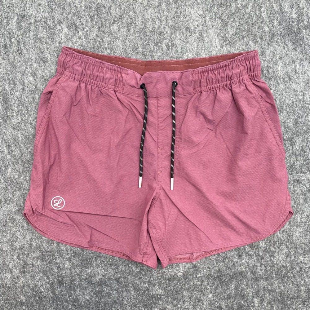 Legends Shorts Mens Small Pink Athletic Running Training Luke